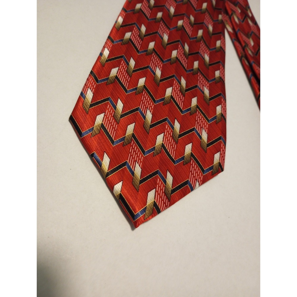 Meeting Streets 100% Silk Men's Neck Tie 60 inches long